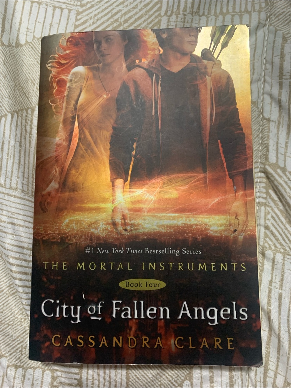 City of Fallen Angels - Orange and Gold Cover Paperback